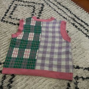 Colorful vest!